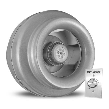 Atmosphere Vortex Powerfan 10'' In-Line Duct Fan VTX1000-A - 791 CFM with Vari-Speed Speed Control Kit vtx1000-A